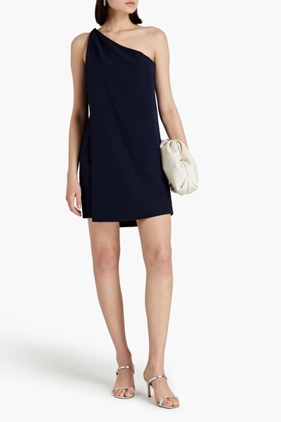 Kalia one-shoulder crepe mini dress