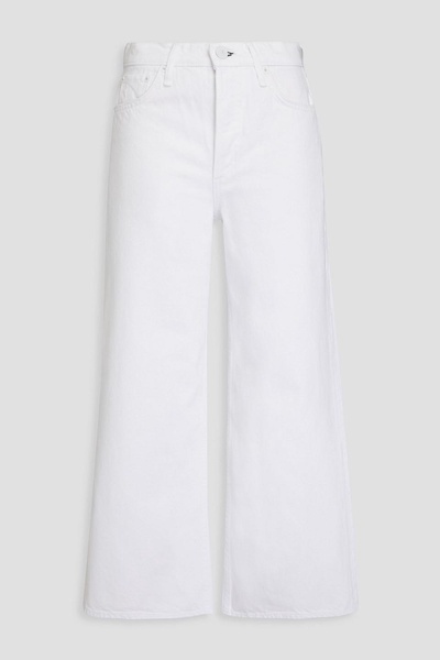 Andi cropped high-rise wide-leg jeans