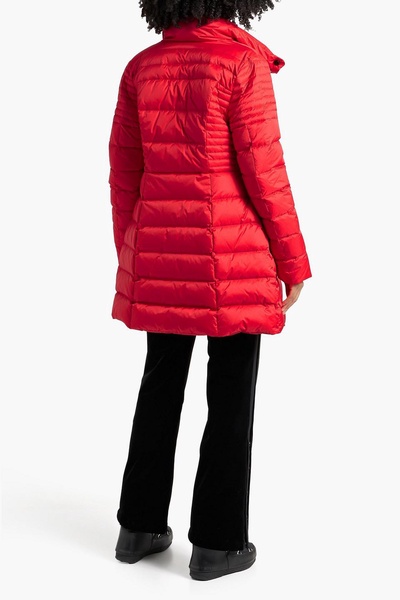 Traverse quilted shell down coat