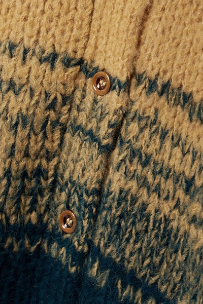 Paola gradient alpaca-blend cardigan