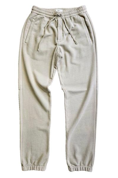 Cn4028 Cashmere Touch Jogging Bottoms In Rainy Days Beige