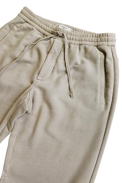 Cn4028 Cashmere Touch Jogging Bottoms In Rainy Days Beige