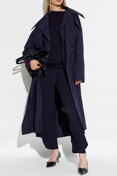 Issey Miyake Double-breasted trench coat