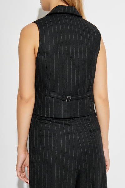 Munthe Vest with striped pattern