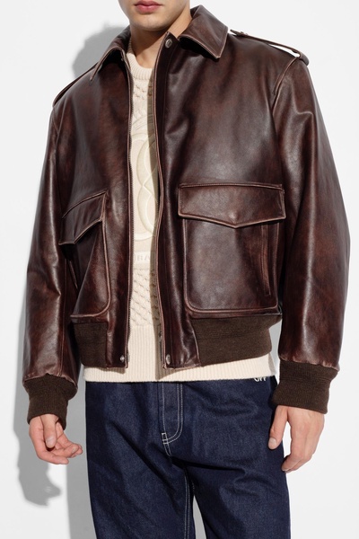 Bally Button Detailed Long-Sleeved Jacket