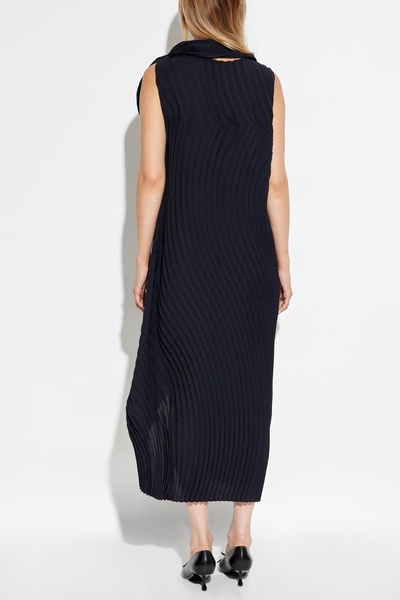 Issey Miyake Pleated sleeveless dress