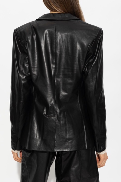 Rag & Bone  ‘Razor’ leather blazer