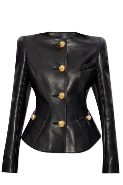 Balmain Leather blazer