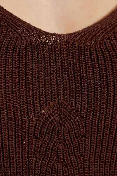 Aeron Ribbed top Freesia