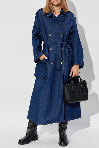 Emporio Armani Denim Trench Coat