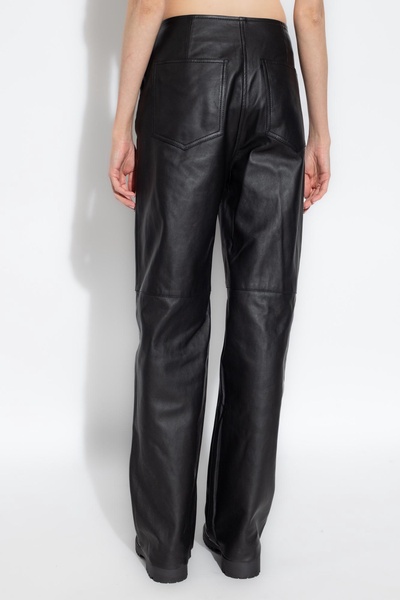 Toteme Trousers from lamb leather