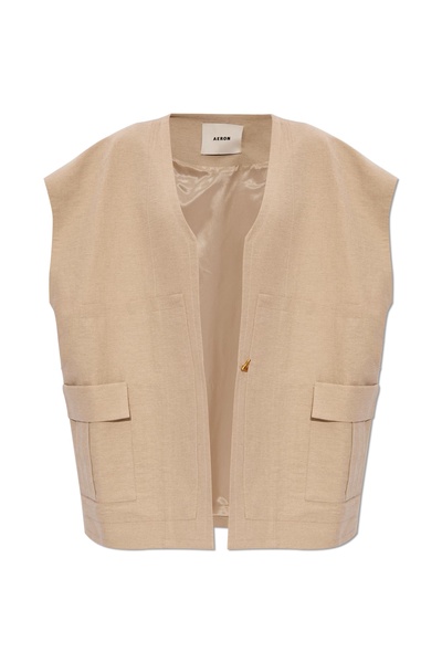 Aeron ‘Clearwater’ oversized vest