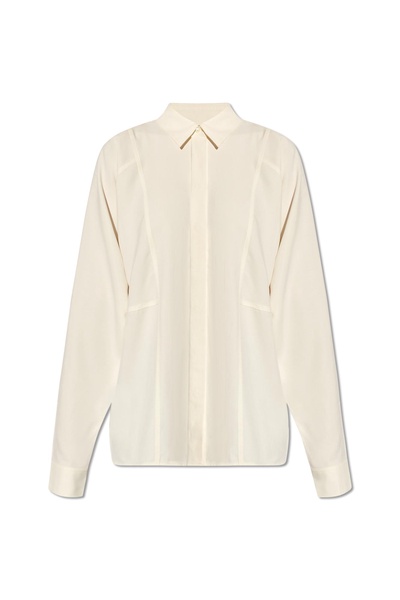 Totême Long-Sleeved Collared Shirt