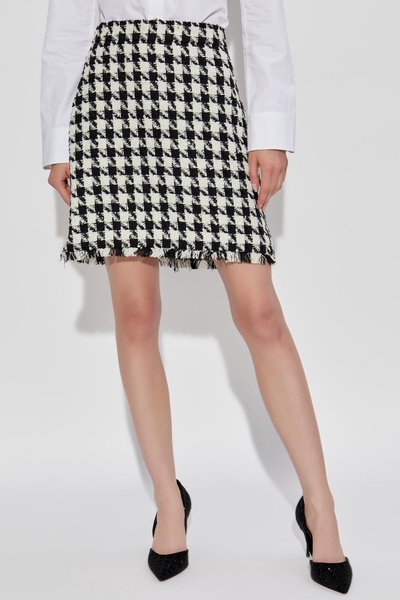 Kate Spade Houndstooth pattern skirt