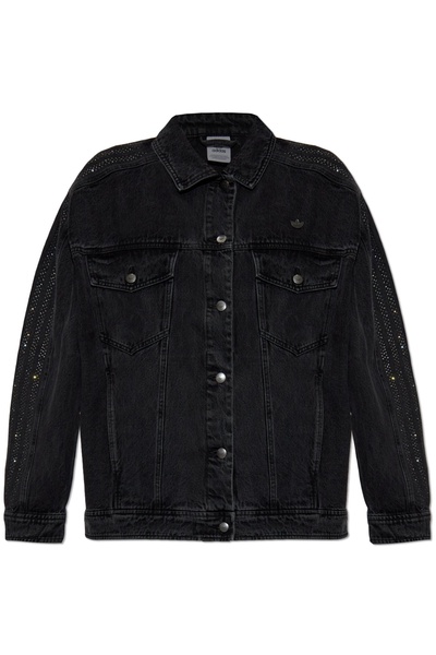 ADIDAS Originals Denim jacket with shimmering sequins