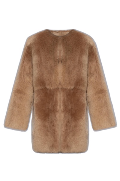 Fabiana Filippi Fur coat with pockets