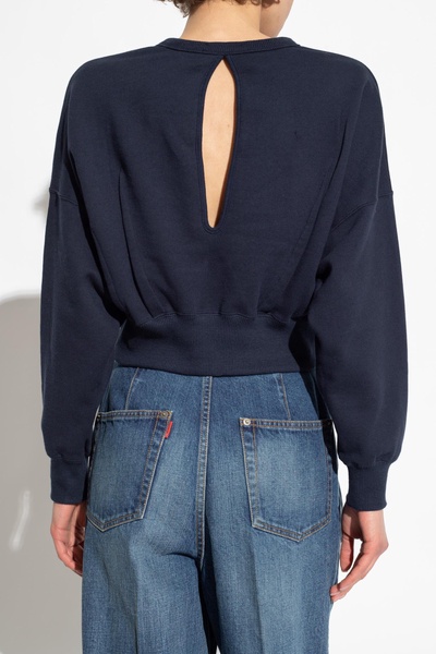 Undercover Cropped sweatshirt with cut-outs