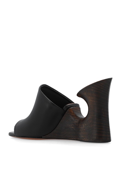 Alaia ‘La Sculpture’ wedge slides