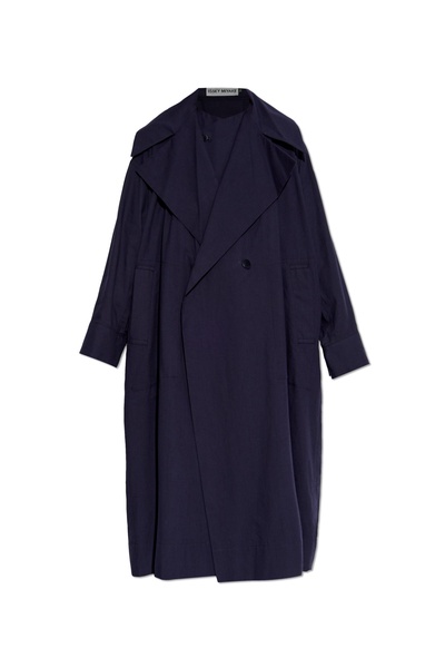 Issey Miyake Double-breasted trench coat