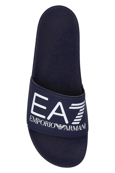 EA7 Emporio Armani Slides with logo