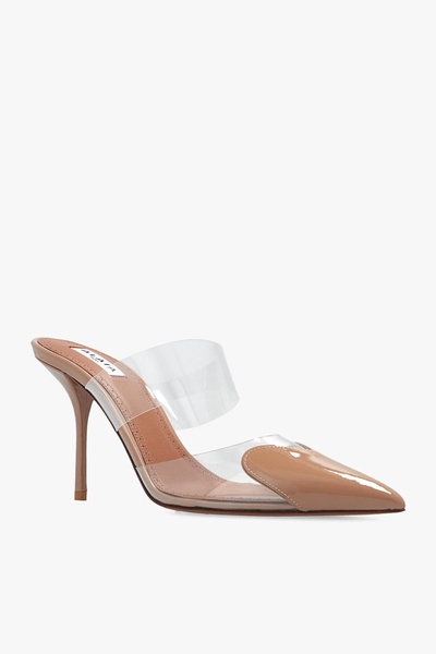 Alaia ‘Heart’ mules