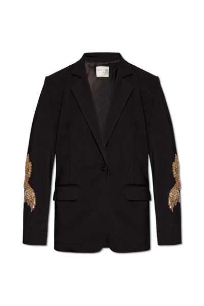 Strong strong applique blazer