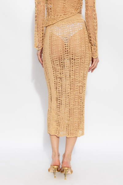 Cult Gaia ‘Dawson’ openwork skirt