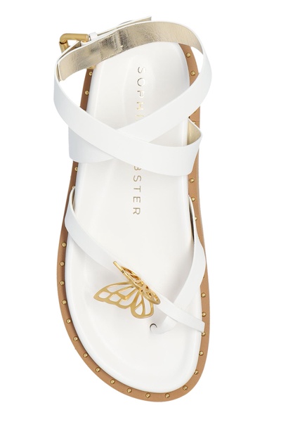 Sophia Webster ‘Mariposa’ leather sandals