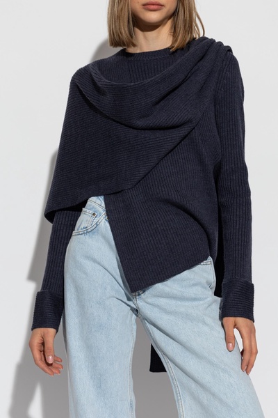 Helmut Lang Sweater with a shawl