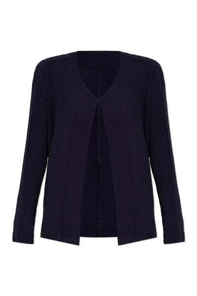 Issey Miyake Pleated Cardigan