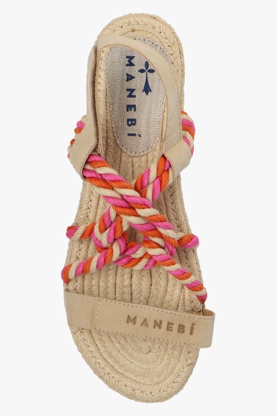 Manebi Sandals with logo