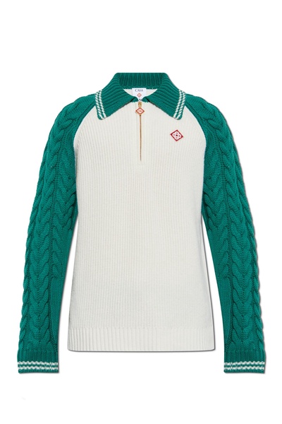 Casablanca Wool sweater with logo