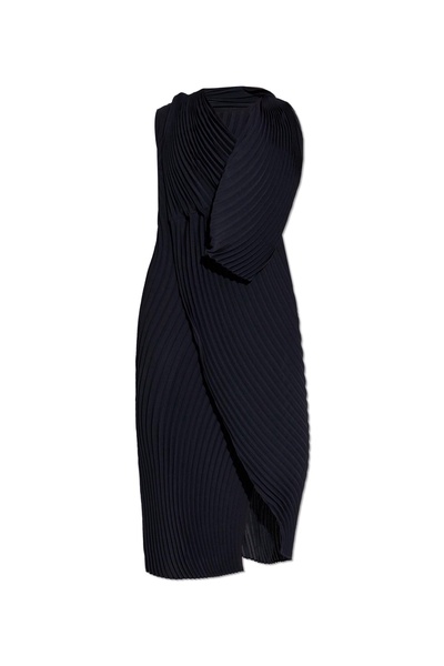 Issey Miyake Pleated sleeveless dress