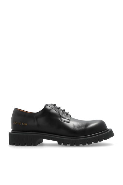 Common Projects Leather boots Chunky