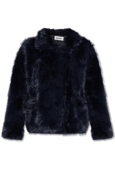 Zadig & Voltaire Faux fur jacket Freeze