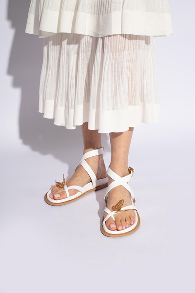 Sophia Webster ‘Mariposa’ leather sandals