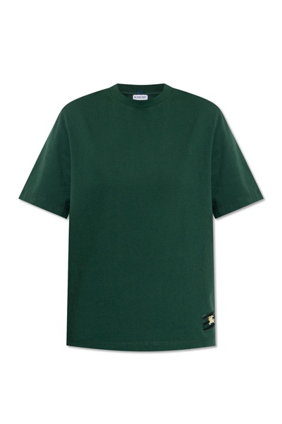 Logo Patched Crewneck T-shirt