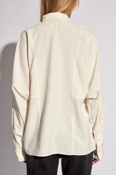 Totême Long-Sleeved Collared Shirt