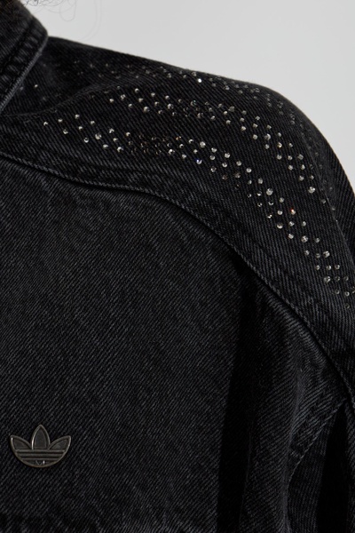 ADIDAS Originals Denim jacket with shimmering sequins