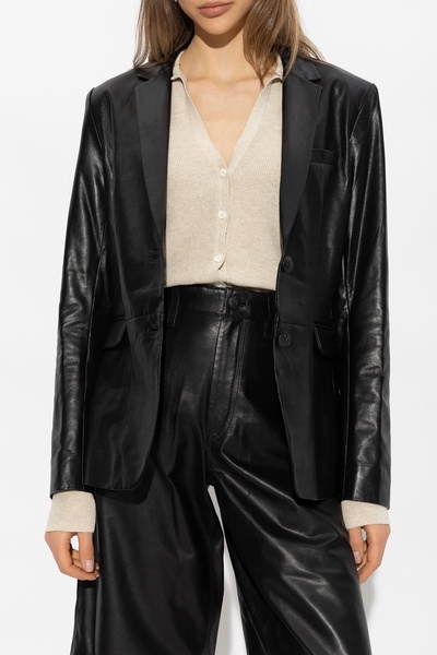 Rag & Bone  ‘Razor’ leather blazer