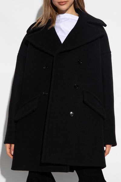 Alaia Double-breasted oversize coat