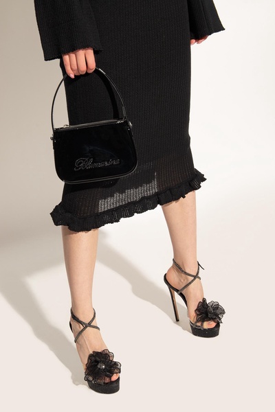 Blumarine Patent leather shoulder bag