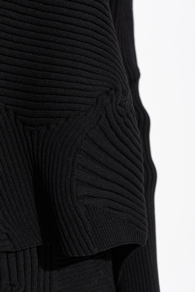 Issey Miyake Sweater with stand-up collar