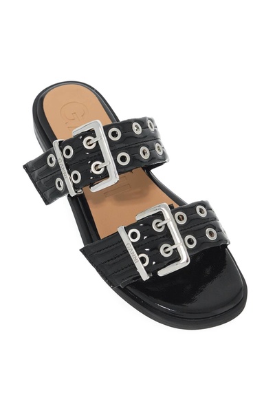 5mm Feminine buckle strap sandals