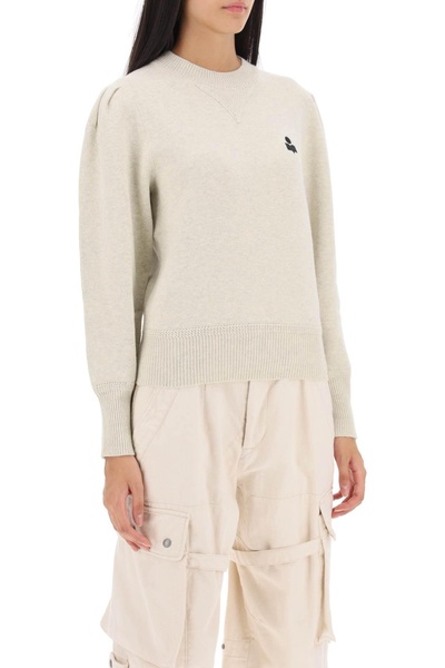 Isabel Marant Etoile Kelaya Sweater With Balloon Sleeves