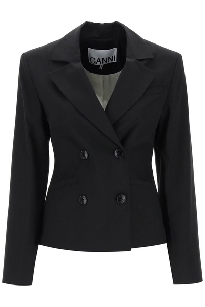 Ganni Shaped Double Breasted Jacket