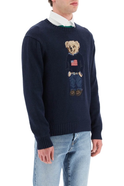 Polo Ralph Lauren Polo Bear Cotton Linen Sweater