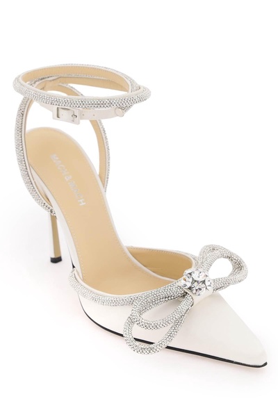 Satin Pumps With Crystals