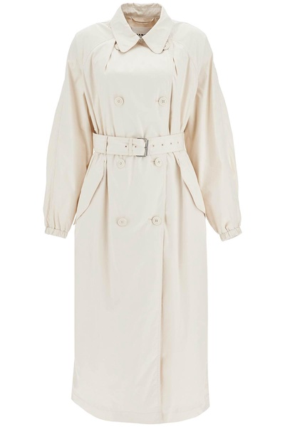 ISABEL MARANT ETOILE Elegant Flared Trench Coat with Belt