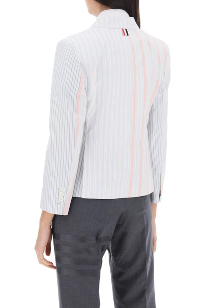 Thom Browne Striped Single-Breasted Blazer